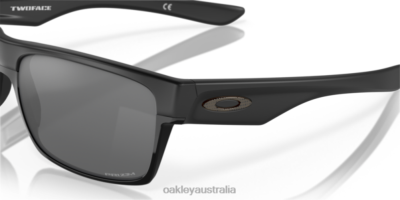 TwoFace High Resolution Collection Prizm Black Lenses, Matte Black Frame Oakley2ZJX693