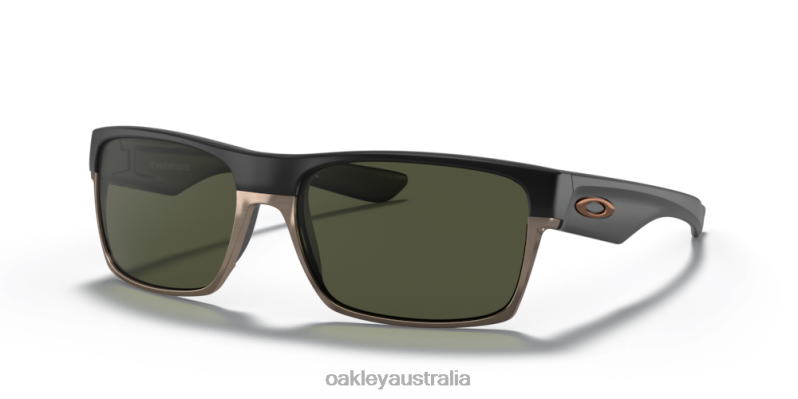 TwoFace (Low Bridge Fit) Dark Grey Lenses, Matte Black Frame Oakley2ZJX845