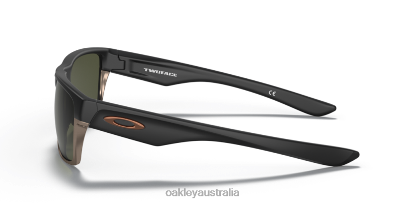 TwoFace (Low Bridge Fit) Dark Grey Lenses, Matte Black Frame Oakley2ZJX845