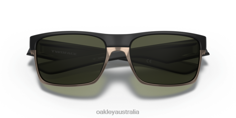 TwoFace (Low Bridge Fit) Dark Grey Lenses, Matte Black Frame Oakley2ZJX845