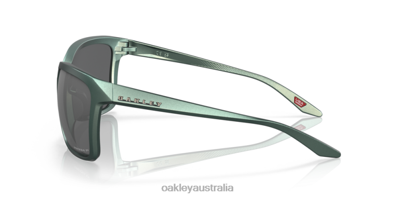 Wildrye Prizm Black Polarized Lenses, Matte Silver/Blue Colorshift Frame Oakley2ZJX292