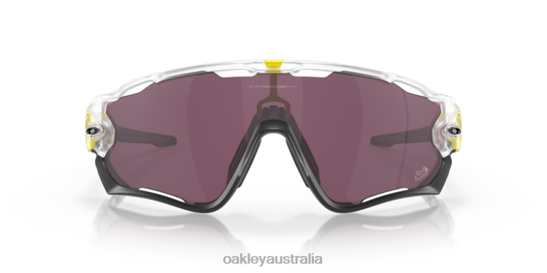 2022 Tour De France Jawbreaker Prizm Road Black Lenses, Matte Clear Frame Oakley2ZJX882