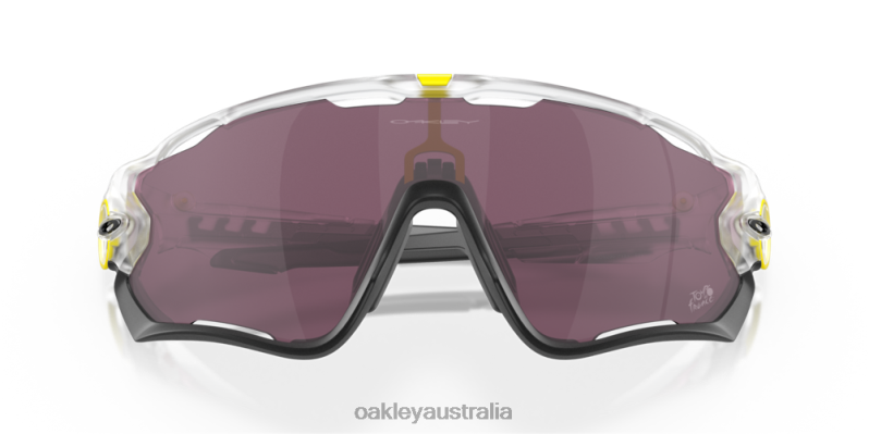 2022 Tour De France Jawbreaker Prizm Road Black Lenses, Matte Clear Frame Oakley2ZJX882