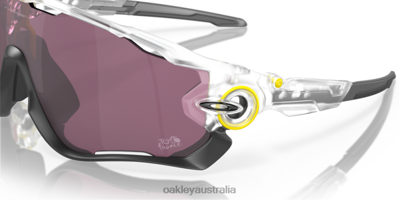 2022 Tour De France Jawbreaker Prizm Road Black Lenses, Matte Clear Frame Oakley2ZJX882