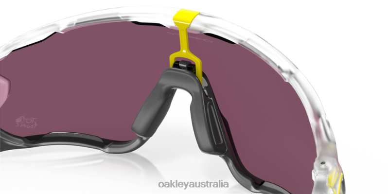 2022 Tour De France Jawbreaker Prizm Road Black Lenses, Matte Clear Frame Oakley2ZJX882