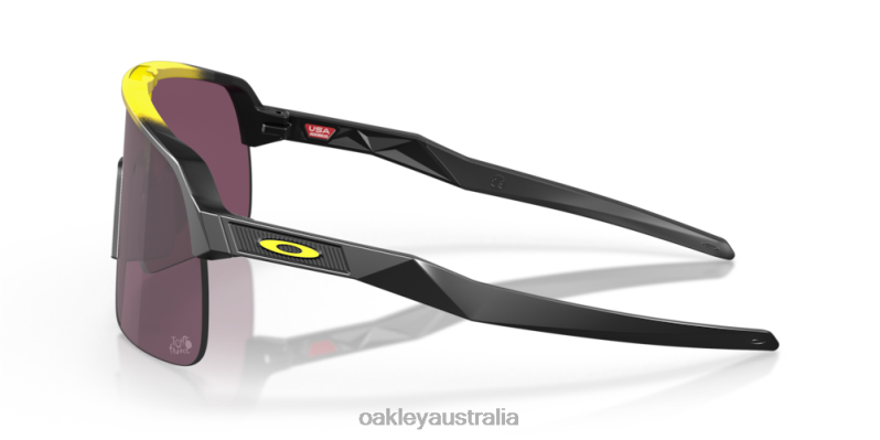 2022 Tour De France Sutro Lite Prizm Road Black Lenses, Yellow Fade Frame Oakley2ZJX999