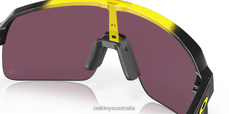 2022 Tour De France Sutro Lite Prizm Road Black Lenses, Yellow Fade Frame Oakley2ZJX999