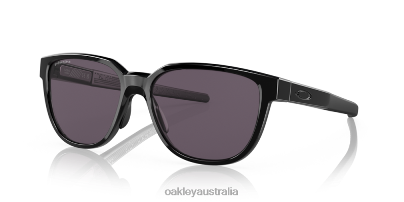 Actuator (Low Bridge Fit) Prizm Grey Lenses, Polished Black Frame Oakley2ZJX837