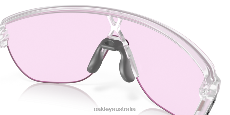 Corridor (Low Bridge Fit) Prizm Low Light Lenses, Matte Clear Frame Oakley2ZJX170