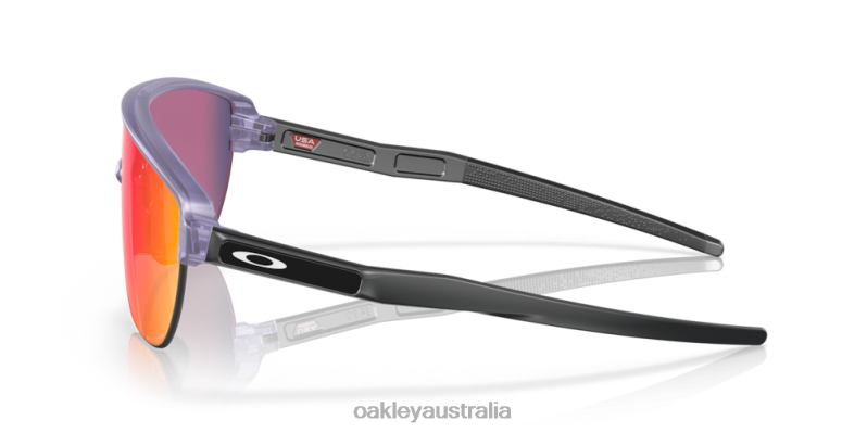 Corridor (Low Bridge Fit) Prizm Road Lenses, Matte Transparent Lilac Frame Oakley2ZJX171