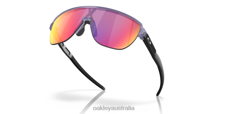 Corridor (Low Bridge Fit) Prizm Road Lenses, Matte Transparent Lilac Frame Oakley2ZJX171