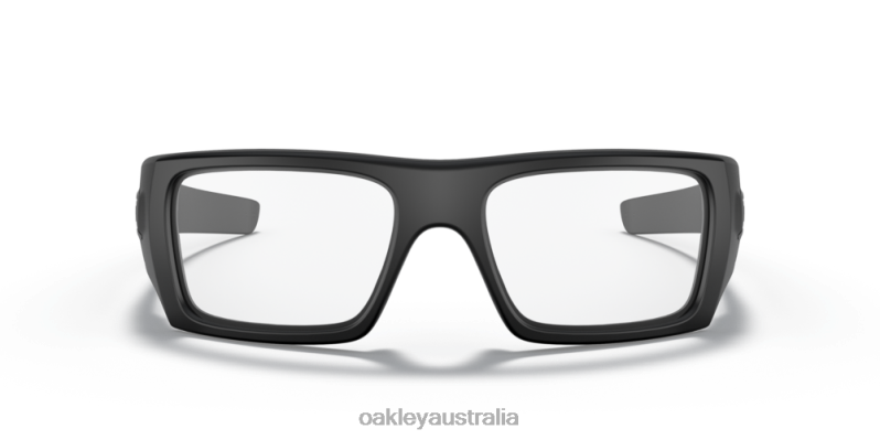 Det Cord Industrial - Safety Glass Clear Lenses, Matte Black Frame Oakley2ZJX477
