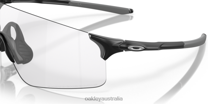 EVZero Blades Clear To Black Iridium Photochromic Lenses, Matte Black Frame Oakley2ZJX284
