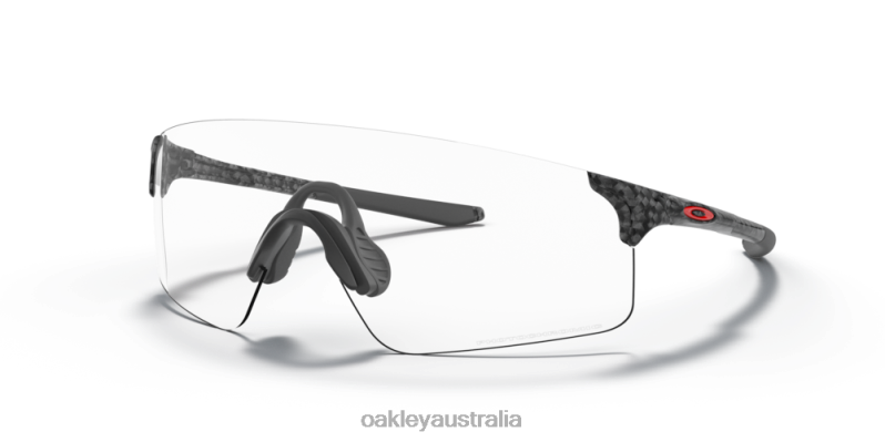 EVZero Blades (Low Bridge Fit) Clear To Black Iridium Photochromic Lenses, Carbon Fiber Frame Oakley2ZJX978