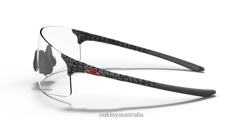 EVZero Blades (Low Bridge Fit) Clear To Black Iridium Photochromic Lenses, Carbon Fiber Frame Oakley2ZJX978