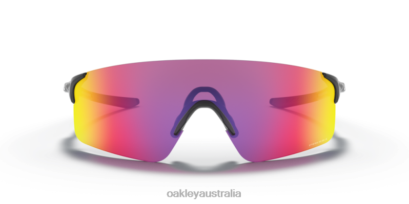 EVZero Blades (Low Bridge Fit) Prizm Road Lenses, Polished Black Frame Oakley2ZJX977