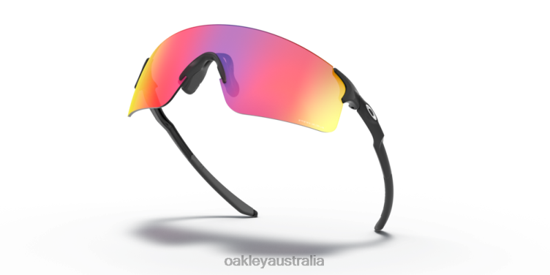 EVZero Blades (Low Bridge Fit) Prizm Road Lenses, Polished Black Frame Oakley2ZJX977