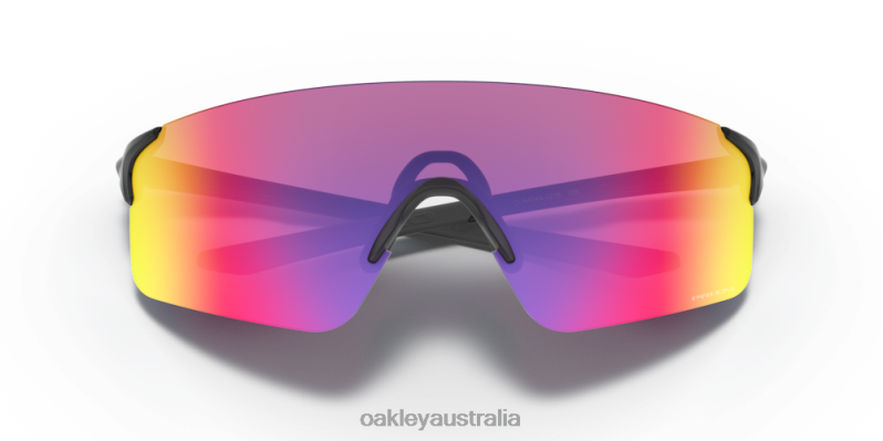EVZero Blades (Low Bridge Fit) Prizm Road Lenses, Polished Black Frame Oakley2ZJX977