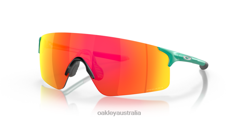 EVZero Blades (Low Bridge Fit) Prizm Ruby Lenses, Matte Celeste Frame Oakley2ZJX980