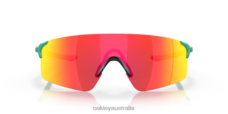 EVZero Blades (Low Bridge Fit) Prizm Ruby Lenses, Matte Celeste Frame Oakley2ZJX980