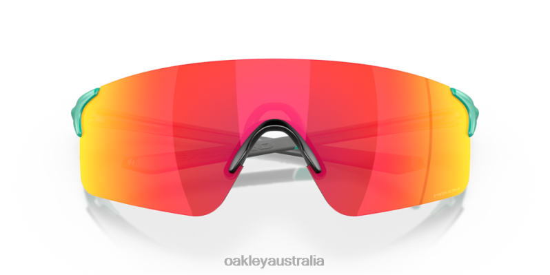 EVZero Blades (Low Bridge Fit) Prizm Ruby Lenses, Matte Celeste Frame Oakley2ZJX980