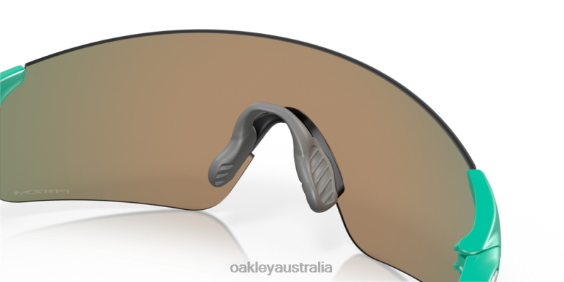 EVZero Blades (Low Bridge Fit) Prizm Ruby Lenses, Matte Celeste Frame Oakley2ZJX980