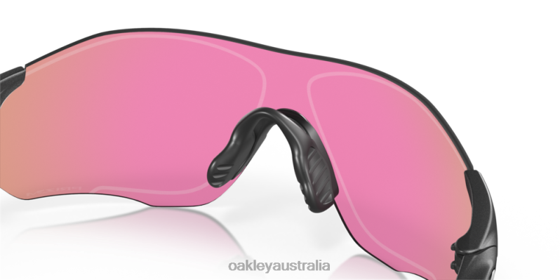EVZero Path (Low Bridge Fit) Prizm Golf Lenses, Steel Frame Oakley2ZJX885