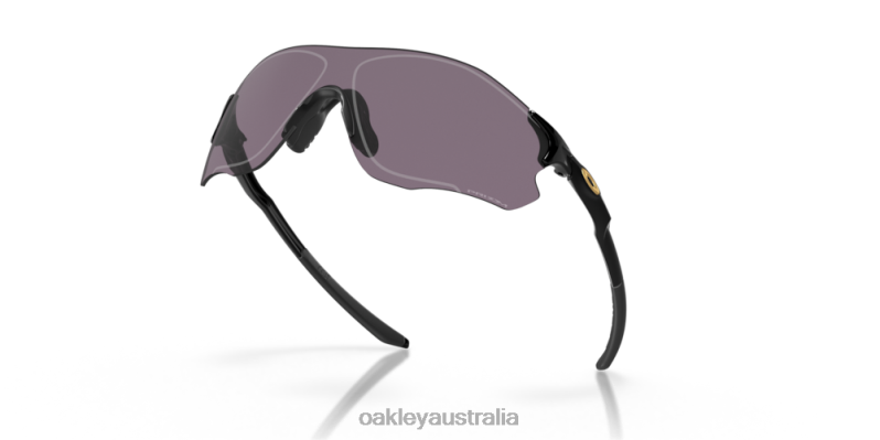 EVZero Path (Low Bridge Fit) Prizm Grey Lenses, Polished Black Frame Oakley2ZJX890