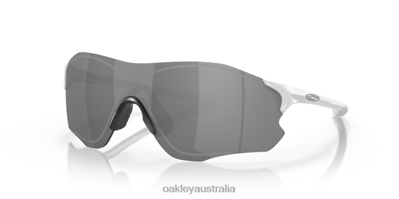 EVZero Path (Low Bridge Fit) Slate Iridium Lenses, Pearl White Frame Oakley2ZJX886