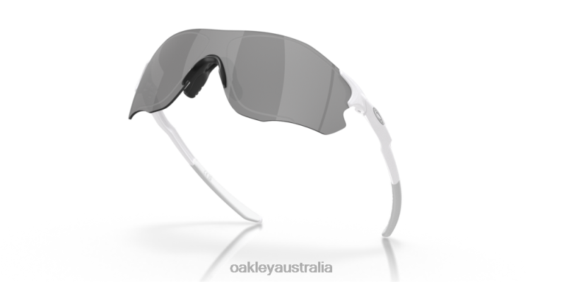EVZero Path (Low Bridge Fit) Slate Iridium Lenses, Pearl White Frame Oakley2ZJX886