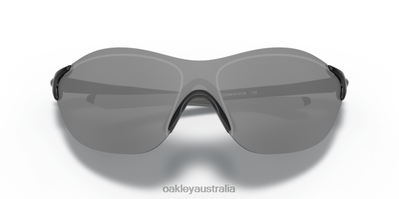EVZero Swift (Low Bridge Fit) Black Iridium Lenses, Polished Black Frame Oakley2ZJX931