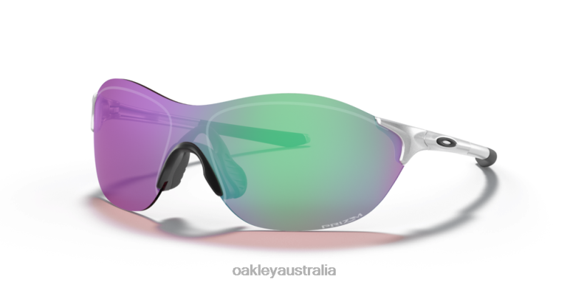 EVZero Swift (Low Bridge Fit) Prizm Golf Lenses, Silver Frame Oakley2ZJX932