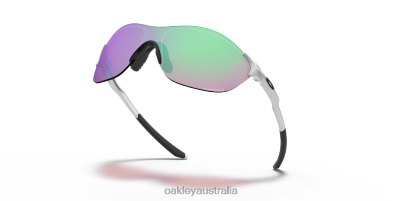 EVZero Swift (Low Bridge Fit) Prizm Golf Lenses, Silver Frame Oakley2ZJX932