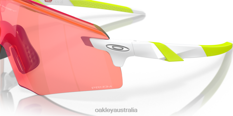 Encoder (Low Bridge Fit) Prizm Field Lenses, Matte White Frame Oakley2ZJX1065