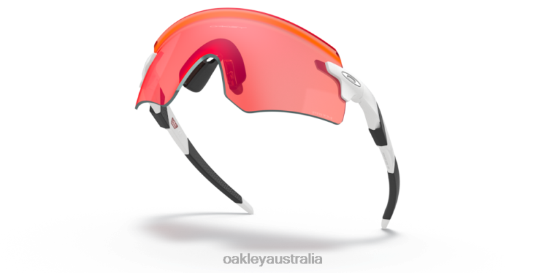Encoder (Low Bridge Fit) Prizm Field Lenses, Polished White Frame Oakley2ZJX1057