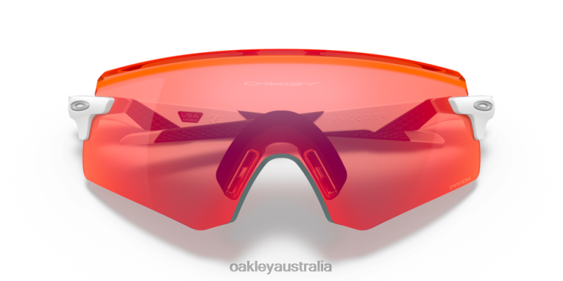 Encoder (Low Bridge Fit) Prizm Field Lenses, Polished White Frame Oakley2ZJX1057