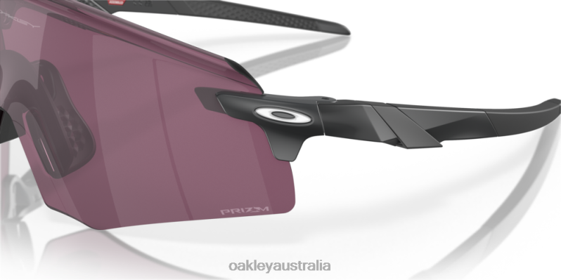 Encoder (Low Bridge Fit) Prizm Road Black Lenses, Matte Carbon Frame Oakley2ZJX1064