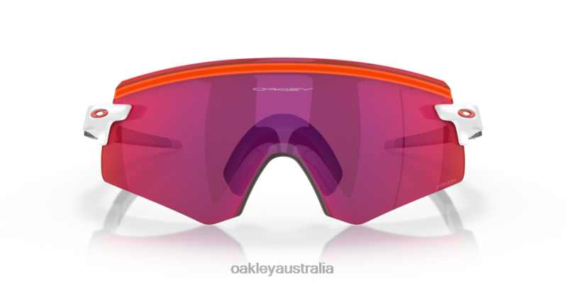 Encoder (Low Bridge Fit) Prizm Road Lenses, White Frame Oakley2ZJX1067