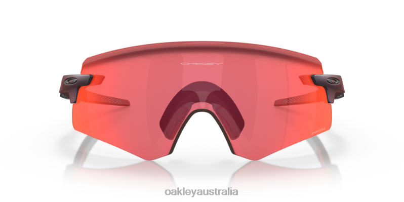 Encoder (Low Bridge Fit) Prizm Trail Torch Lenses, Matte Red Colorshift Frame Oakley2ZJX1063