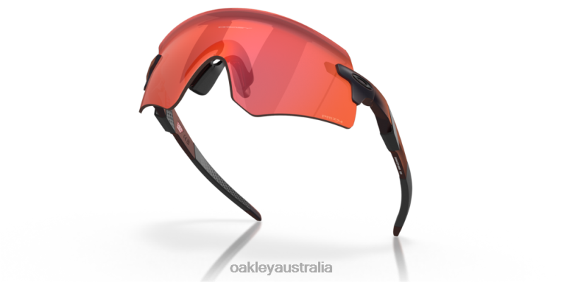 Encoder (Low Bridge Fit) Prizm Trail Torch Lenses, Matte Red Colorshift Frame Oakley2ZJX1063