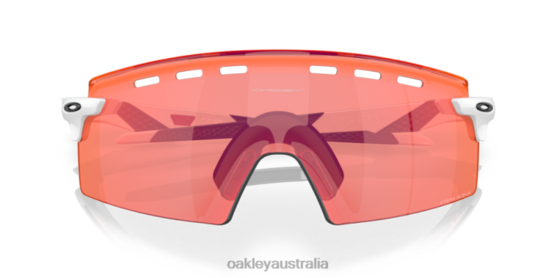 Encoder Strike Prizm Field Lenses, Polished White Frame Oakley2ZJX766