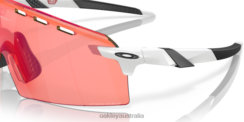 Encoder Strike Prizm Field Lenses, Polished White Frame Oakley2ZJX766
