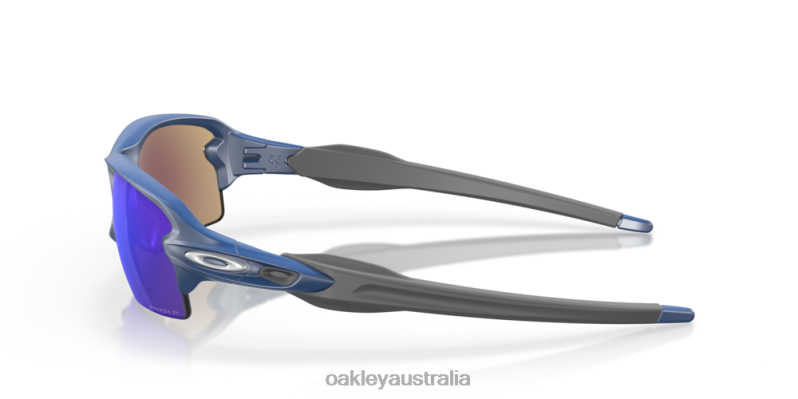 Flak 2.0 (Low Bridge Fit) Prizm Sapphire Polarized Lenses, Matte Poseidon Frame Oakley2ZJX875