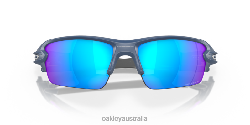 Flak 2.0 (Low Bridge Fit) Prizm Sapphire Polarized Lenses, Matte Poseidon Frame Oakley2ZJX875