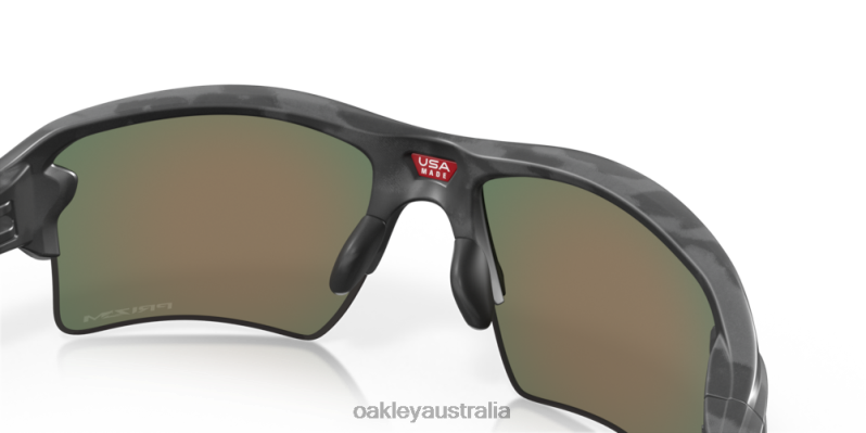 Flak 2.0 XL Black Camo Collection Prizm Ruby Lenses, Black Camo Frame Oakley2ZJX134