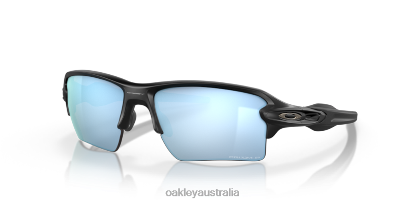 Flak 2.0 XL Prizm Deep Water Polarized Lenses, Matte Black Frame Oakley2ZJX129
