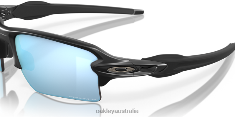 Flak 2.0 XL Prizm Deep Water Polarized Lenses, Matte Black Frame Oakley2ZJX129
