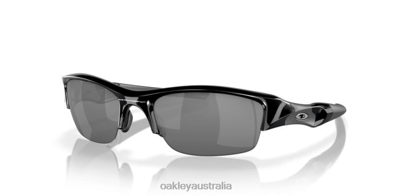 Flak Jacket Black Iridium Lenses, Jet Black Frame Oakley2ZJX547