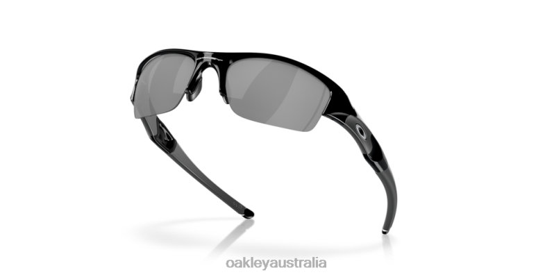 Flak Jacket Black Iridium Lenses, Jet Black Frame Oakley2ZJX547