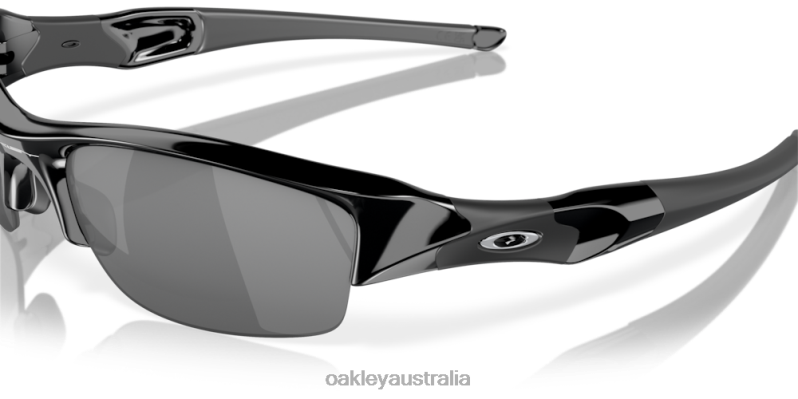 Flak Jacket Black Iridium Lenses, Jet Black Frame Oakley2ZJX547